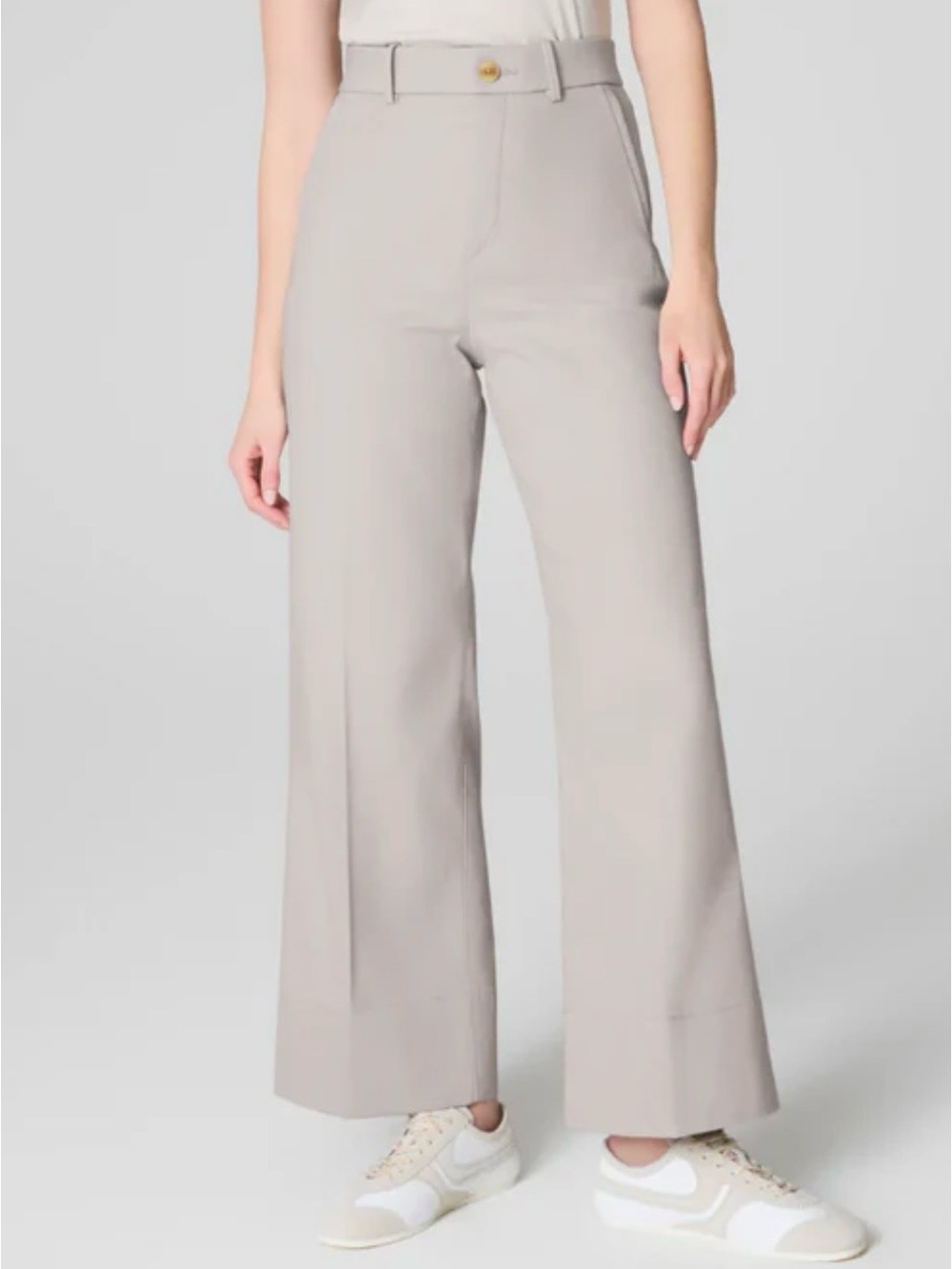SPANX STRAIGHT CROP WIDE LEG PANT NWOT